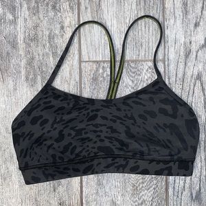 ❌sold❌Lululemon cheetah print flow y bra